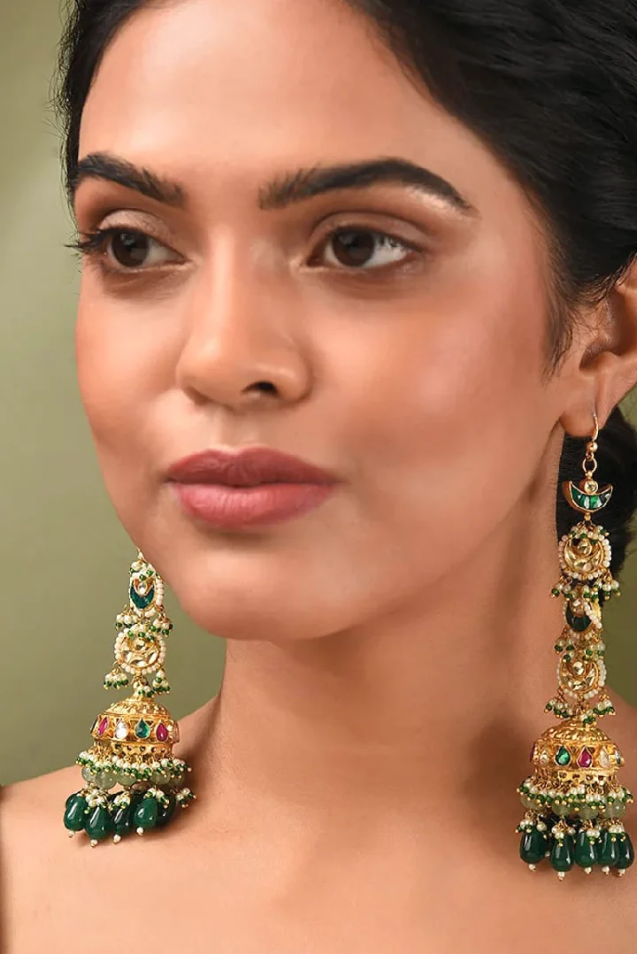 KUNDAN LONG JHUMKI