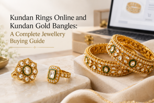 Kundan Rings Online and Kundan Gold Bangles