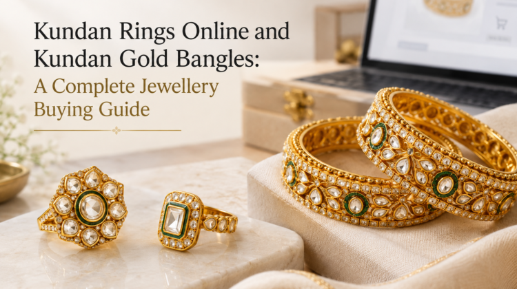 Kundan Rings Online and Kundan Gold Bangles